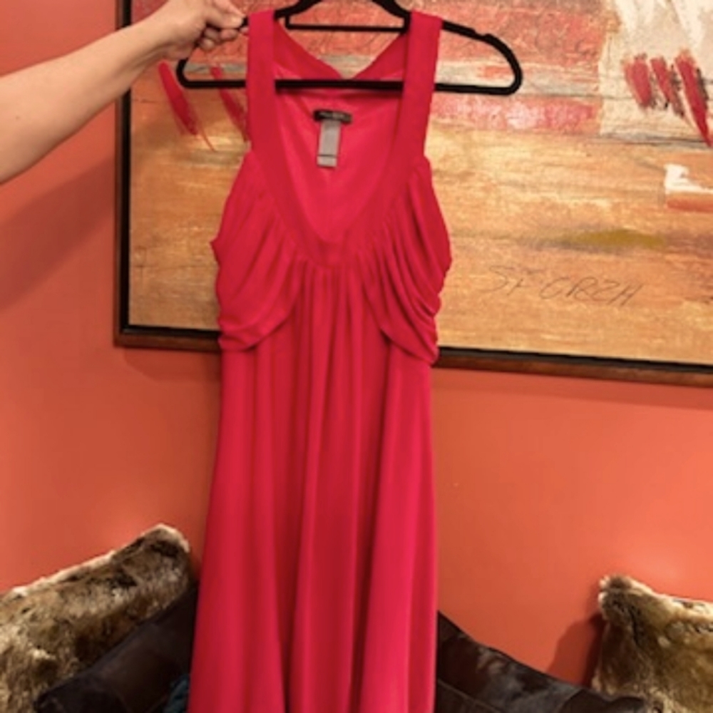 Lady in Red dress